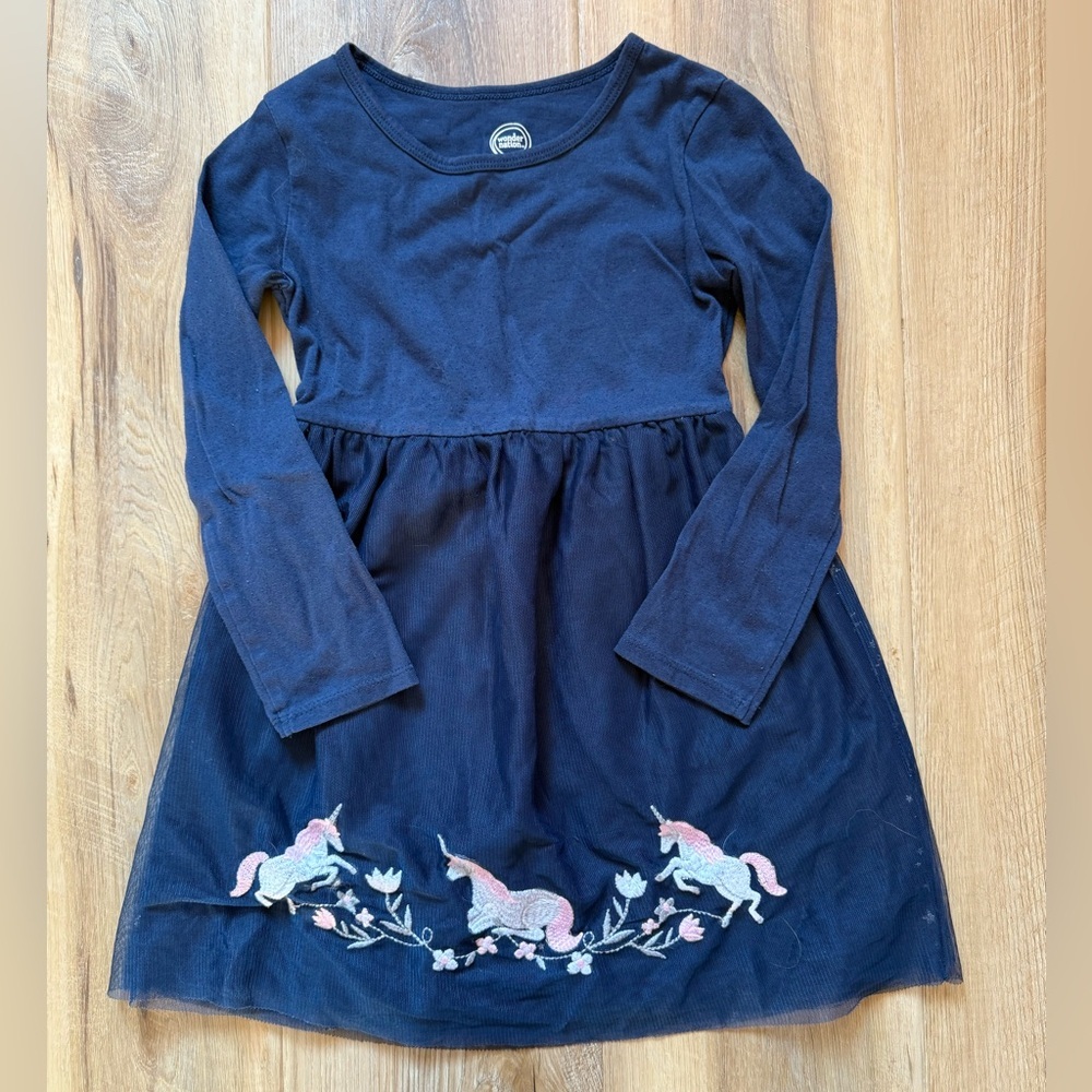 🦄 Wonder Nation Navy Dress